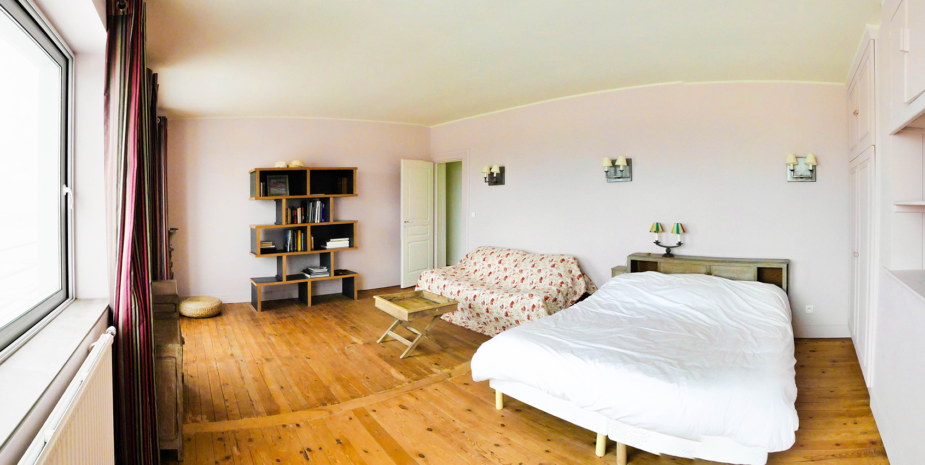 La grande chambre l'Occident, maison de location saisonnière en Baie de Somme.
