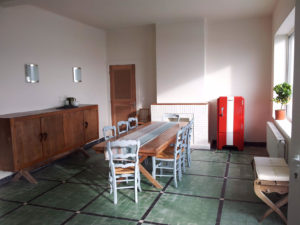 La salle à manger de l'Occident, maison de location saisonnière en Baie de Somme.
